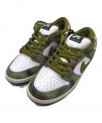 NIKE×Sabloneナイキ×）の古着「SB Dunk Low Pro White and Pacific Moss」｜カーキ