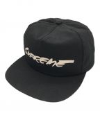 SUPREMEシュプリーム）の古着「FUTURA LOGO 5PANEL CAP(フューチュラ ロゴ 5パネル キャップ)」｜ブラック