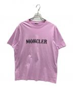 MONCLER×FRAGMENTモンクレール×フラッグメント）の古着「プリントTシャツ」｜ピンク