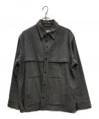 FILSONフィルソン）の古着「CAPE COAT MACKINAW WOOL HUNTING JACKET」｜グレー