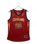 NIKEナイキ）の古着「ゲームシャツ　CLEVELAND　NBA 　23」｜レッド