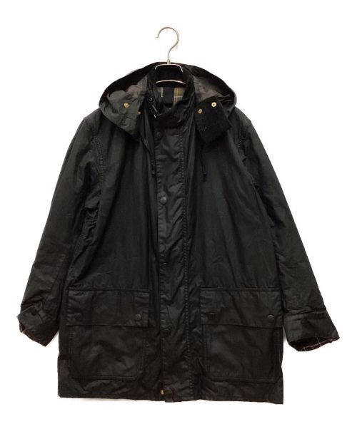 Barbour（バブアー）Barbour (バブアー) MARGARET HOWELL (マーガレットハウエル) MH SHORT URSULA JACKET　オイルドジャケット ネイビー サイズ:1の古着・服飾アイテム