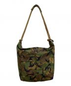 THE NORTHFACE PURPLELABELザ・ノースフェイス パープルレーベル）の古着「Camouflage Cotton Canvas Shoulder Bag / カモフラージュ コットン キャンバス ショルダーバッグ」｜オリーブ