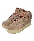 NIKEナイキ）の古着「ハイカットスニーカー AIR FORCE 1 HIGH UT / エアフォース 1 ハイ ユーティリティ」｜ライトピンク