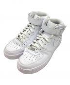 NIKEナイキ）の古着「AIR FORCE 1 MID 07 / エアフォース 1 ミッド 07」｜ホワイト