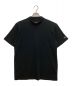 YOHJI YAMAMOTO（ヨウジヤマモト）の古着「HIGHNECK SS P TEE YY / ハイネック ショートスリーブ プルオーバー Tシャツ」｜ブラック