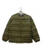 THE NORTHFACE PURPLELABELザ・ノースフェイス パープルレーベル）の古着「Down Cardigan/ダウンカーディガン」｜オリーブ