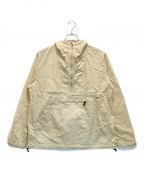 THE NORTH FACEザ ノース フェイス）の古着「Compact Anorak / コンパクトアノラック ハーフジップパーカー」｜ベージュ