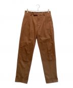 WACKO MARIAワコマリア）の古着「PLEATED TROUSERS TYPE-1 / プリーツ トラウザー タイプ1 タックスラックス」｜ブラウン