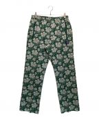 Needlesニードルズ）の古着「Track Pant-Poly Jq.-Floral」｜グリーン