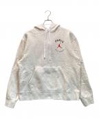 JORDAN BRAND×Paris Saint-Germainジョーダン ブランド×パリサンジェルマン）の古着「Fleece Pullover Hoodie / フリース プルオーバー フーディ―」｜グレー