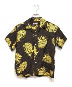 Sun Surfサンサーフ）の古着「DUKE'S PINEAPPLE アロハシャツ」｜ブラウン