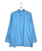 HOMME PLISSE ISSEY MIYAKEオムプリッセ イッセイ ミヤケ）の古着「23AW SL SHIRT ナイロンシャツ」｜ブルー