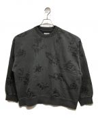 MAISON SPECIALIALメゾンスペシャル）の古着「Prime-Over Tattoo Print Pigment Crew Neck Sweat プリントスウェット」｜グレー