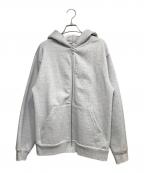 LOS ANGELES APPARELロサンゼルスアパレル）の古着「HOOD SWEAT SHIRT」｜グレー