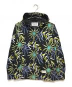 WACKO MARIAワコマリア）の古着「PRINTED FLOWER BEACH JACKET 総柄ジャケット」｜ブラック