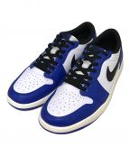 NIKEナイキ）の古着「AIR JORDAN 1 RETRO LOW OG ローカットスニーカー」｜WHITE/BLACK-GAME ROY