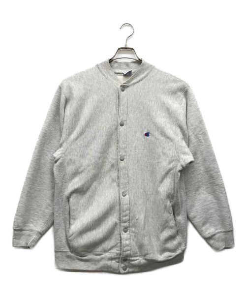 Champion（チャンピオン）Champion (チャンピオン) リバースウィーブスナップカーディガン グレー サイズ:X-LARGEの古着・服飾アイテム