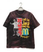 CACTUS×McDonald'sカクタス×マクドナルド）の古着「プリントTシャツ」｜エンジ