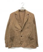 AURALEEオーラリー）の古着「FINX HARD TWIST GABARDINE JACKET」｜ベージュ