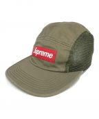 SUPREMEシュプリーム）の古着「Mesh Side Panel Camp Cap」｜オリーブ