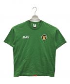 BAPE BY A BATHING APEベイプバイアベイシングエイプ）の古着「AAPER UNVS ALDO TEE」｜グリーン