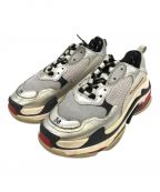 BALENCIAGAバレンシアガ）の古着「Triple S ダッドスニーカー」｜シルバー