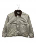 stussyステューシー）の古着「Workgear Jacket」｜ベージュ