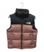 THE NORTH FACE×SUPREMEザ ノース フェイス×シュプリーム）の古着「Studded Nuptse Vest」｜ブラック