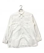 Porter Classicポータークラシック）の古着「WIDE WESTERN SHIRT」｜ホワイト