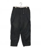 THE NORTHFACE PURPLELABELザ・ノースフェイス パープルレーベル）の古着「Stretch Twill Wide Tapered Pants/ストレッチツイルワイドテーパードパンツ」｜ブラック