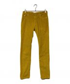 Maison Margiela 10メゾンマルジェラ 10）の古着「Slim Corduroy Pants」｜イエロー