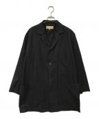 MARGARET HOWELLマーガレットハウエル）の古着「COTTON LINEN LIGHTWEIGHT TWILL」｜ブラック