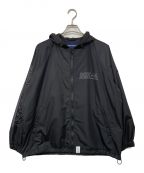 DESCENTEデサント）の古着「LEAN PES HOODED JACKET」｜ブラック