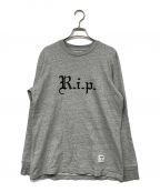 SUPREMEシュプリーム）の古着「R.I.P L/S TEE」｜グレー