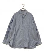 PALACE×BEAMS PLUSパレス×ビームスプラス）の古着「BUTTON DOWN SHIRTS/ボタンダウンシャツ」｜ブルー