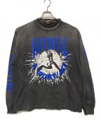 SAINT MICHAELセントマイケル）の古着「KK LS TEE」｜グレー