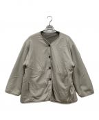 CLANEクラネ）の古着「REVERSIBLE MILITARY BOA JACKET」｜ベージュ