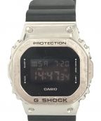 CASIOカシオ）の古着「G-SHOCK(ジーショック)」｜シルバー×ブラック