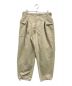 SAYATOMO（サヤトモ）の古着「Mukabaki Cargo Pants/SYT-22SS-P02」｜ベージュ