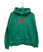 SAINT MICHAELセントマイケル）の古着「HOODIE LOGO/GREEN/SM-S22-0000-044」｜グリーン