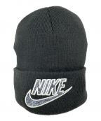 SUPREME×NIKEシュプリーム×ナイキ）の古着「ロゴニット帽/Snakeskin Beanie」｜ブラック