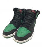 NIKEナイキ）の古着「AIR JORDAN 1 RETRO HIGH OG PINE GREEN」｜グリーン×ブラック