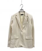 theoryセオリー）の古着「Admiral Crepe Staple Blazer B/ブレザー/テーラードジャケット/01-3304101」｜ベージュ