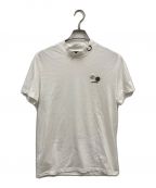 RAF SIMONS×FRED PERRYラフシモンズ×フレッドペリー）の古着「RS HIGH NECK T-SHIRT/SM4205/Tシャツ」｜ホワイト