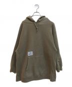 Champion REVERSE WEAVE×WTAPSチャンピオン リバース ウィーブ×ダブルタップス）の古着「ACADEMY HOODED/C8-U126」｜ベージュ