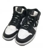 NIKEナイキ）の古着「AIR JORDAN 1 MID SE」｜ブラック×ホワイト