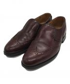 Tricker's×UNION WORKSトリッカーズ×ユニオンワークス）の古着「別注ウイングチップスリッポンシューズ」｜ブラウン