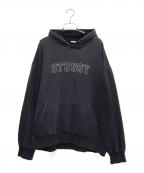 stussyステューシー）の古着「00'sヴィンテージパーカー」｜ネイビー