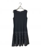 FOXEY BOUTIQUEフォクシー ブティック）の古着「Knit Dress/ニットドレス」｜ブラック